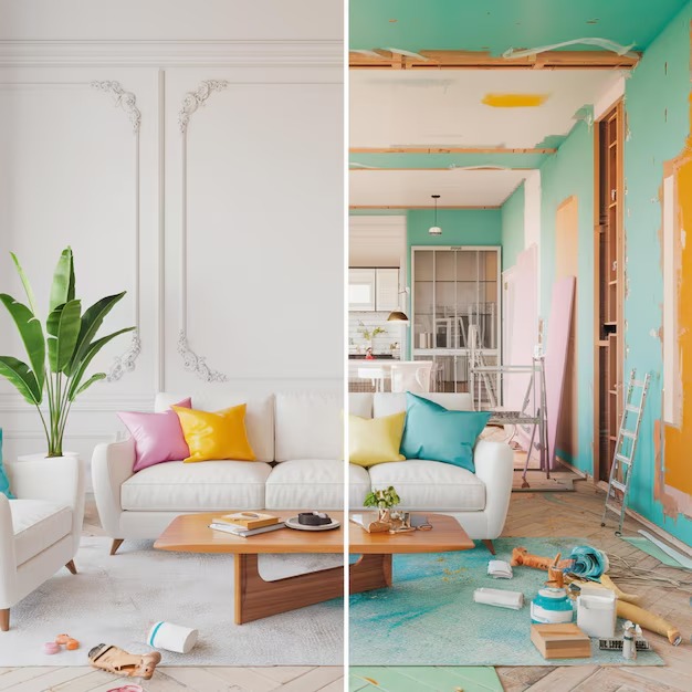 Luxury Living Room Painting
